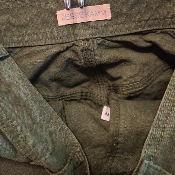 ❌️SOLD❌️ Jesse Kamm Handy Pants in Olive 2 - Picture 6 of 8